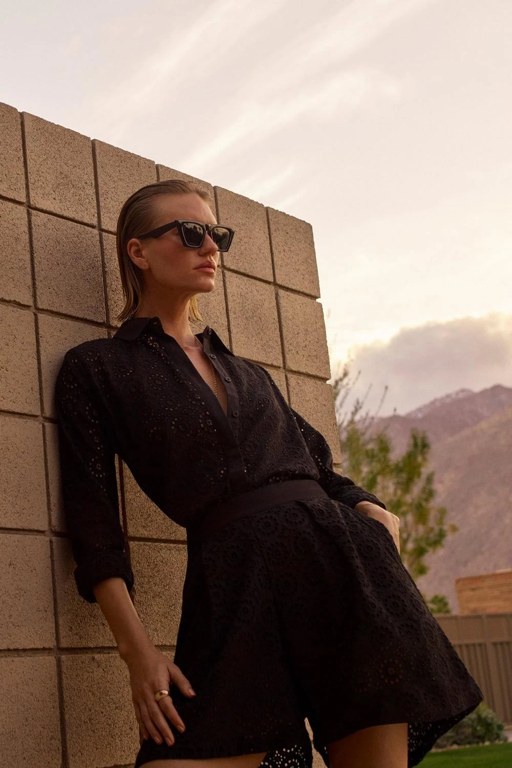 Karen Millen Beach Broderie Short