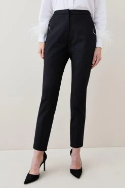 Karen Millen Essential Techno Woven Trouser