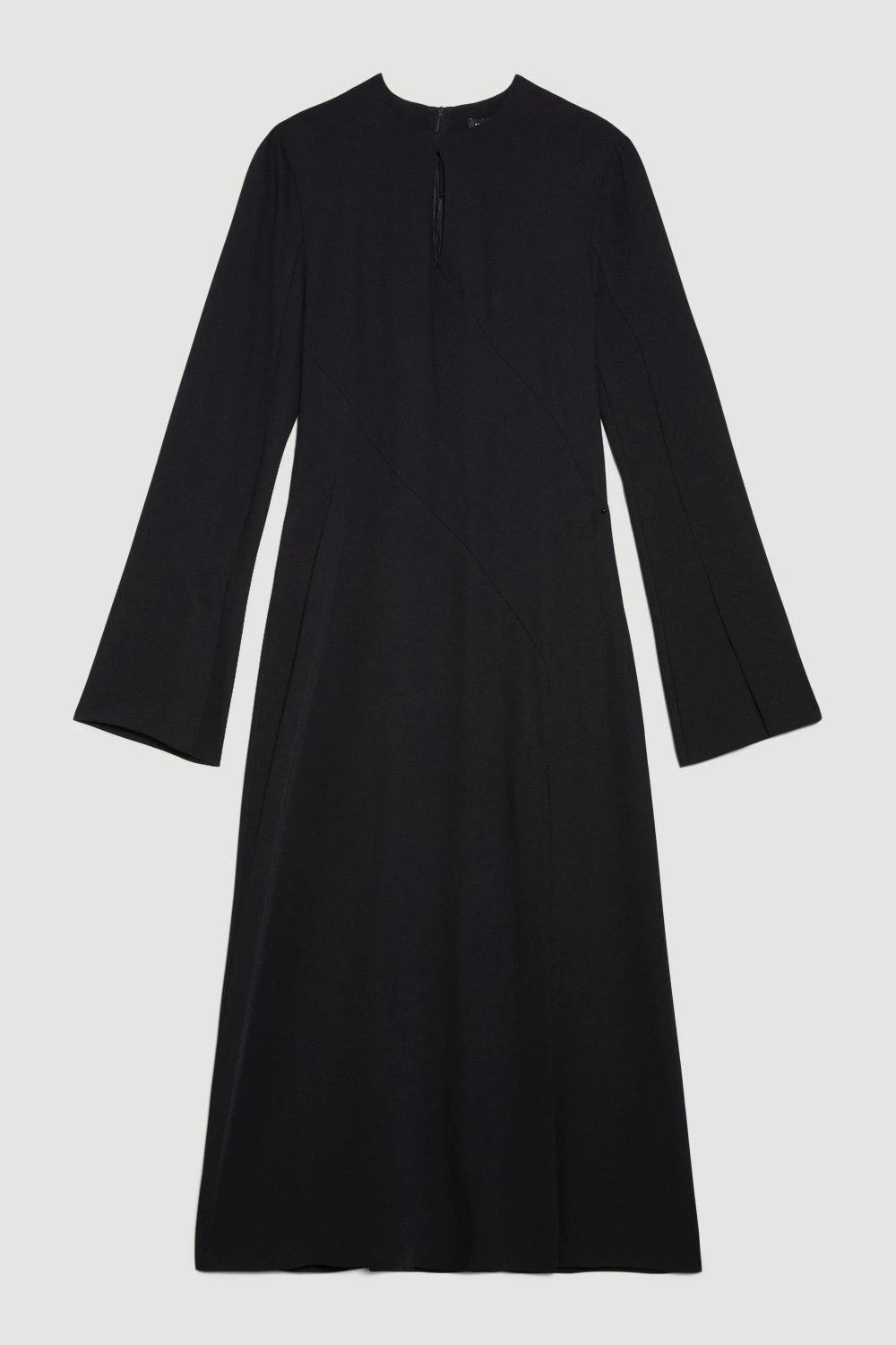 Karen Millen Long Sleeve Column Maxi Dress - Image 2