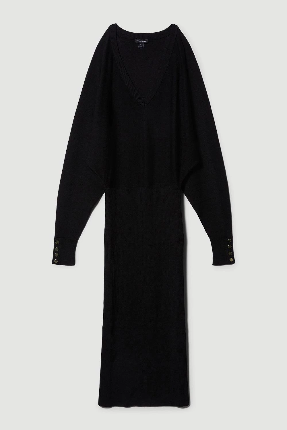 Karen Millen Viscose Blend Knit Midi Dress - Image 2