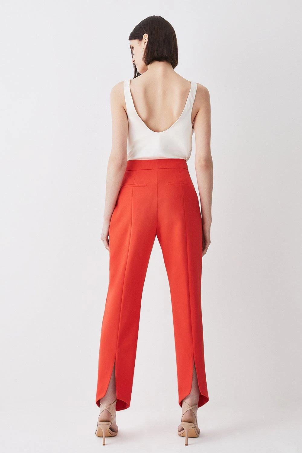 Karen Millen Clean Tailored Straight Leg Trouser - Image 2