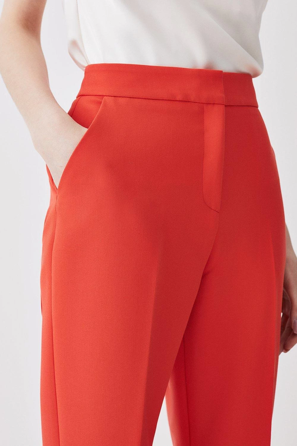 Karen Millen Clean Tailored Straight Leg Trouser