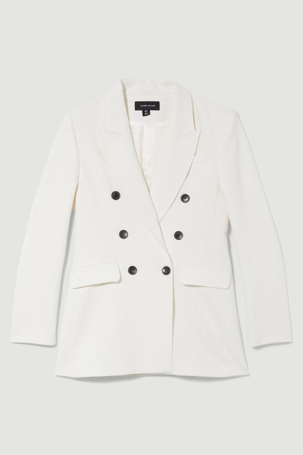 Karen Millen Clean Tailored Double Breasted Blazer - Image 2