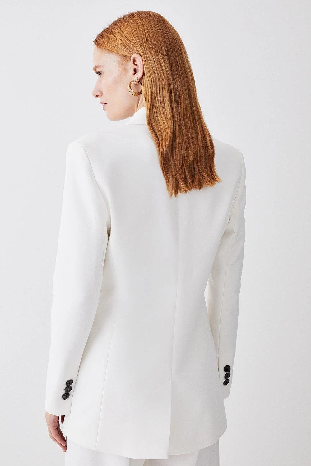 Karen Millen Clean Tailored Double Breasted Blazer - Image 3