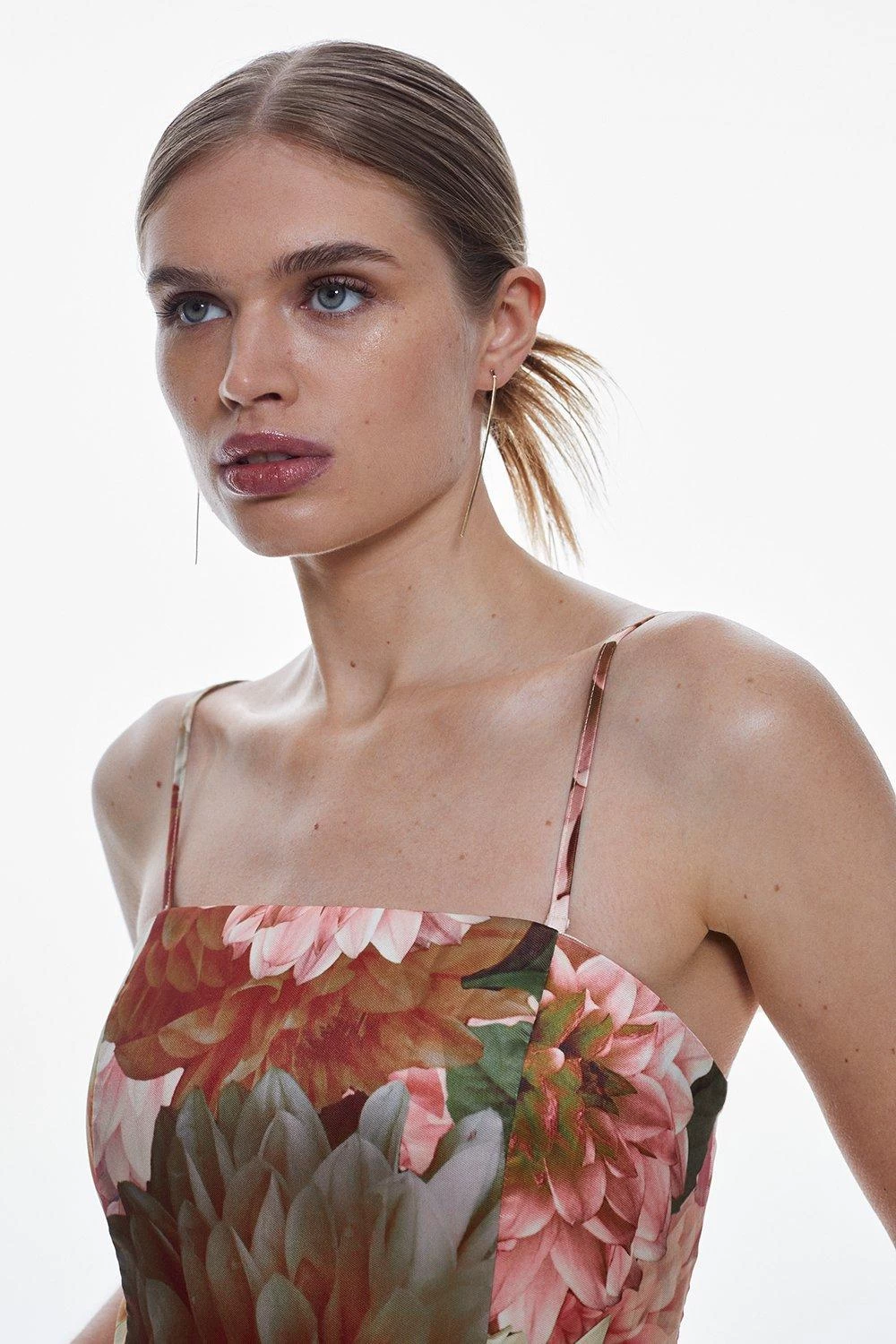 Karen Millen Garden Floral Mini Prom Dress - Image 4