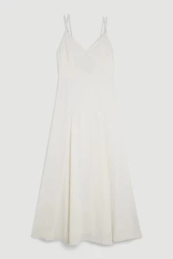 Karen Millen Strappy Woven Maxi Sundress