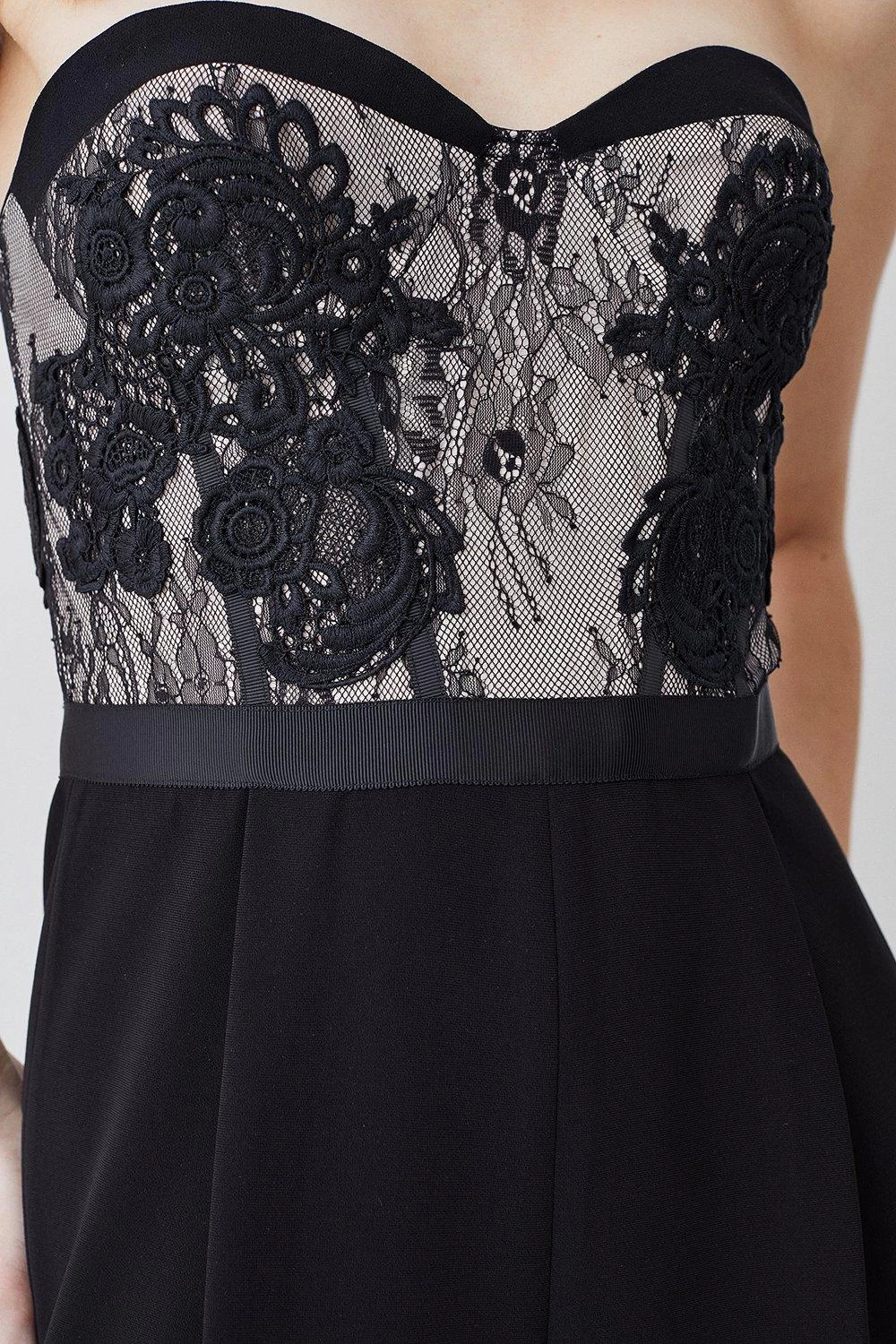 Karen Millen Lace Embroidered Woven Jumpsuit - Image 4