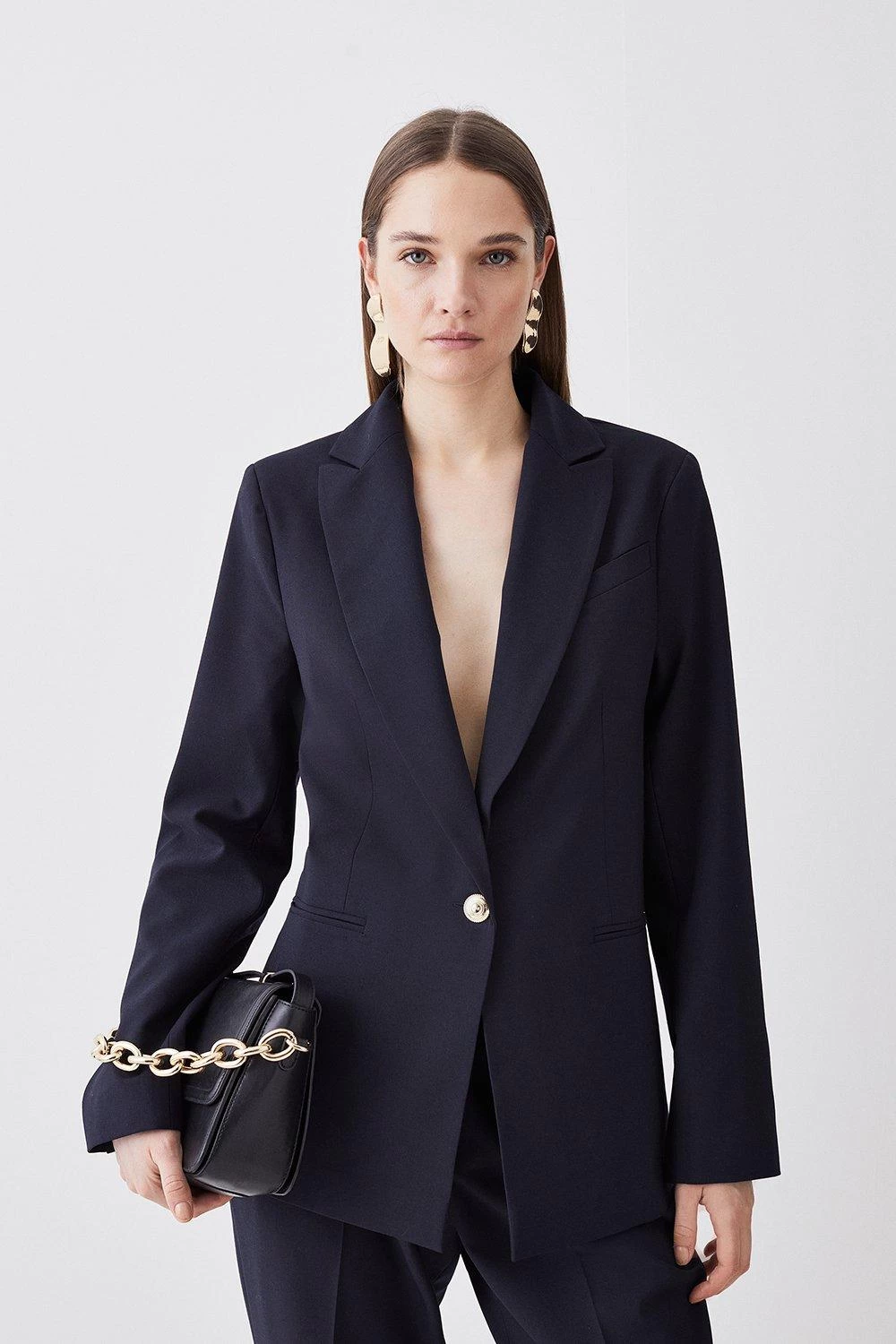 Karen Millen Tailored Single Breasted Blazer - Image 6