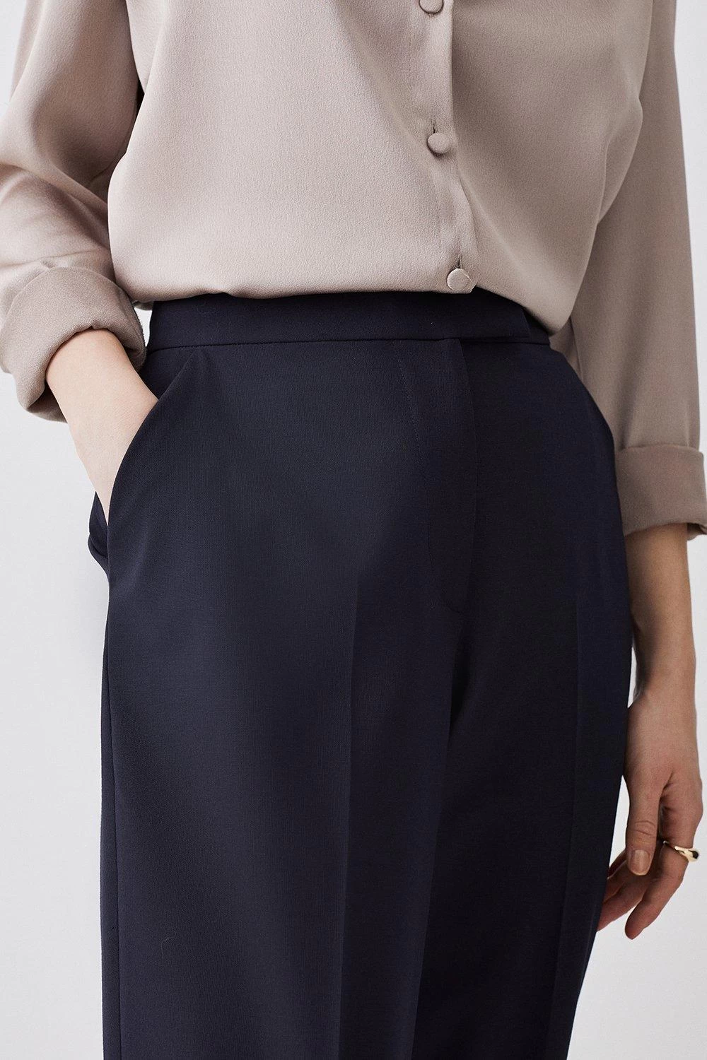 Karen Millen Tailored Slim Leg Trouser