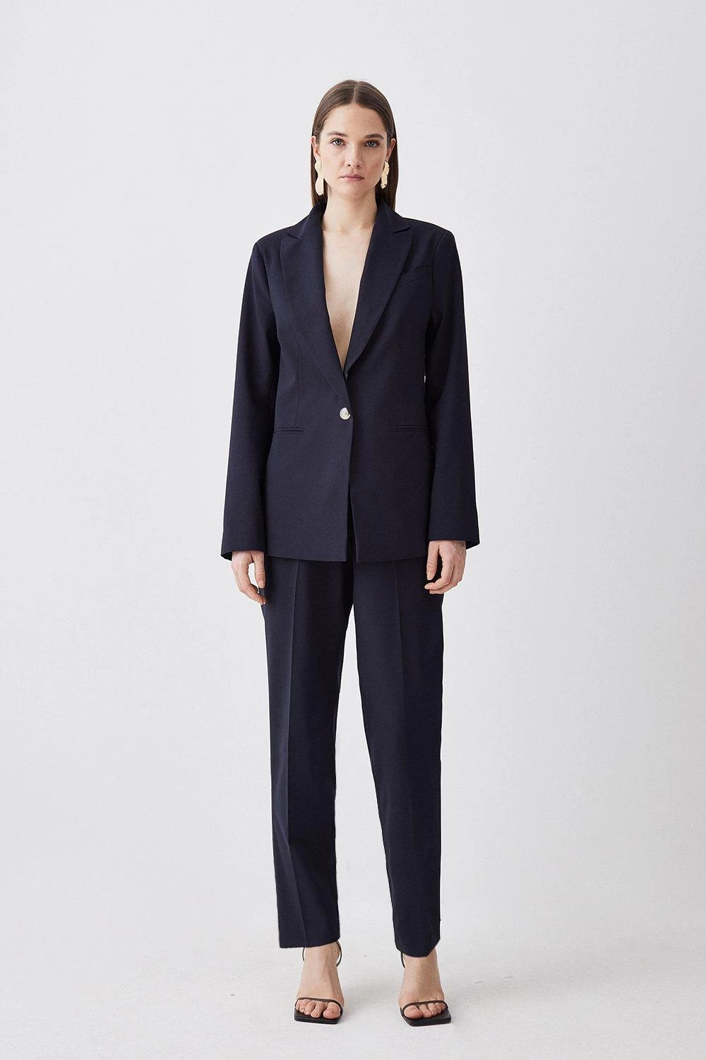 Karen Millen Tailored Slim Leg Trouser - Image 2