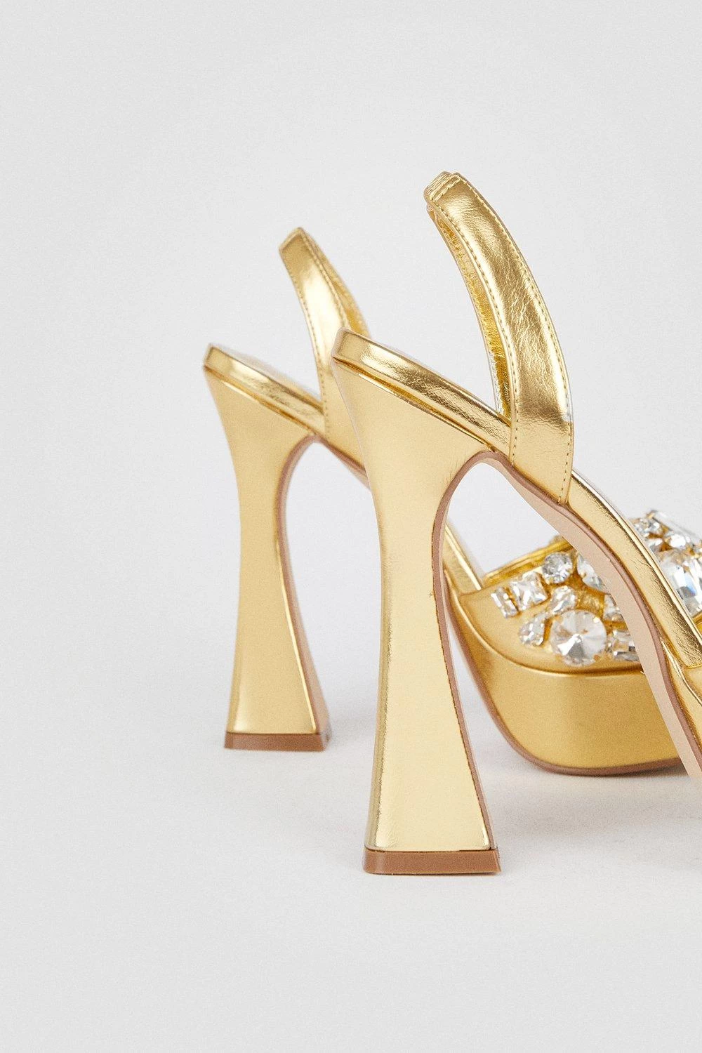Karen Millen Gemstone Slingback Extreme Platform - Image 2